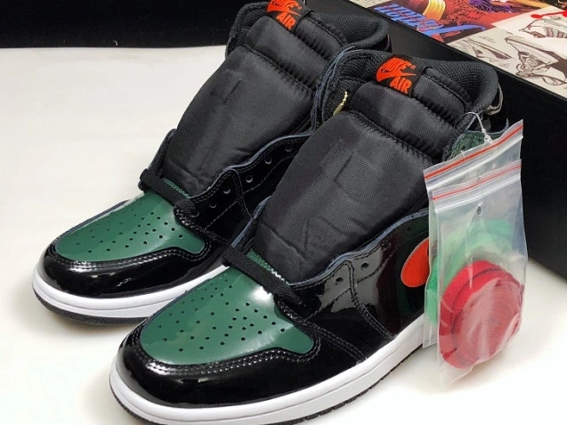 MaikeSneakers SoleFly Team x Air Jordan OG 1 High Retro Black Orange-Fir AV3905-038 0708
